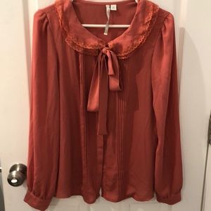 LC Lauren Conrad Blouse with Bow